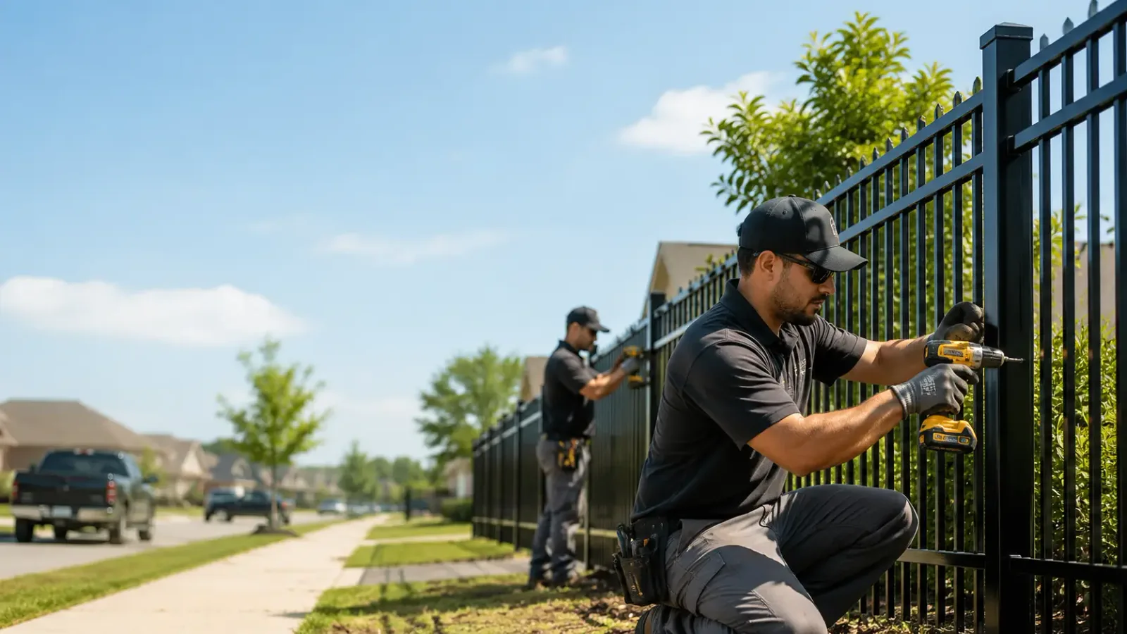Metal Fence Installation in Halstead, KS